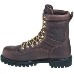 Georgia Boots: Men's G8341 Brown Steel Toe Waterproof EH Work Boots -Men's Work Boots Store georgia g8341 i 01