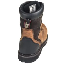 Georgia Boots: Waterproof General Toe Men's G9134 Dark Brown Brookville 8-Inch Leather Work Boots 15 Georgia Boots: Waterproof General Toe Men's G9134 Dark Brown Brookville 8-Inch Leather Work Boots -Men's Work Boots Store georgia g9334 b 01 1