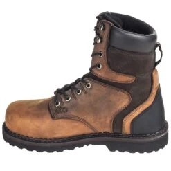 Georgia Boots: Waterproof General Toe Men's G9134 Dark Brown Brookville 8-Inch Leather Work Boots 13 Georgia Boots: Waterproof General Toe Men's G9134 Dark Brown Brookville 8-Inch Leather Work Boots -Men's Work Boots Store georgia g9334 i 01 1