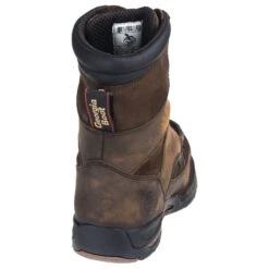 Georgia Boots: Waterproof 8-Inch Men's G9453 Brown Moc-Toe Athens Work Boots -Men's Work Boots Store georgia g9453 b 01