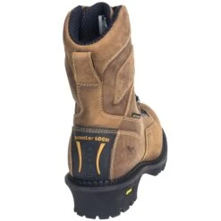 Georgia Boots: Brown Composite Toe Waterproof 9-Inch Comfort Core Men's GB00097 Logger Boots -Men's Work Boots Store georgia gb00096 b 01 1