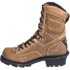 Georgia Boots: Brown Composite Toe Waterproof 9-Inch Comfort Core Men's GB00097 Logger Boots -Men's Work Boots Store georgia gb00096 i 01 1