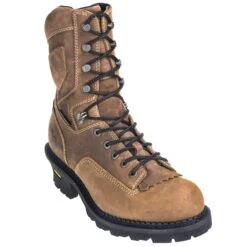 Georgia Boots: Brown Composite Toe Waterproof 9-Inch Comfort Core Men's GB00097 Logger Boots -Men's Work Boots Store georgia gb00096 p 01 1