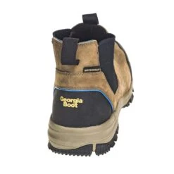 Georgia Boots: Waterproof Non-Metallic Men's GB00106 Brown Blue Collar Chelsea Romeo Boots 15 Georgia Boots: Waterproof Non-Metallic Men's GB00106 Brown Blue Collar Chelsea Romeo Boots -Men's Work Boots Store georgia gb00106 b 01