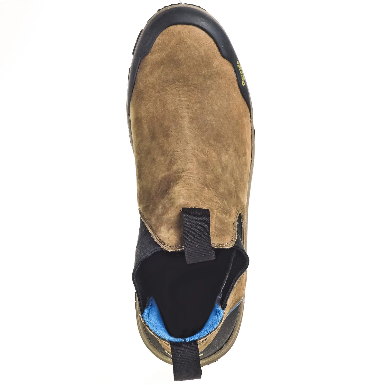 Georgia Boots: Waterproof Non-Metallic Men's GB00106 Brown Blue Collar Chelsea Romeo Boots 4 Georgia Boots: Waterproof Non-Metallic Men's GB00106 Brown Blue Collar Chelsea Romeo Boots - Image 2