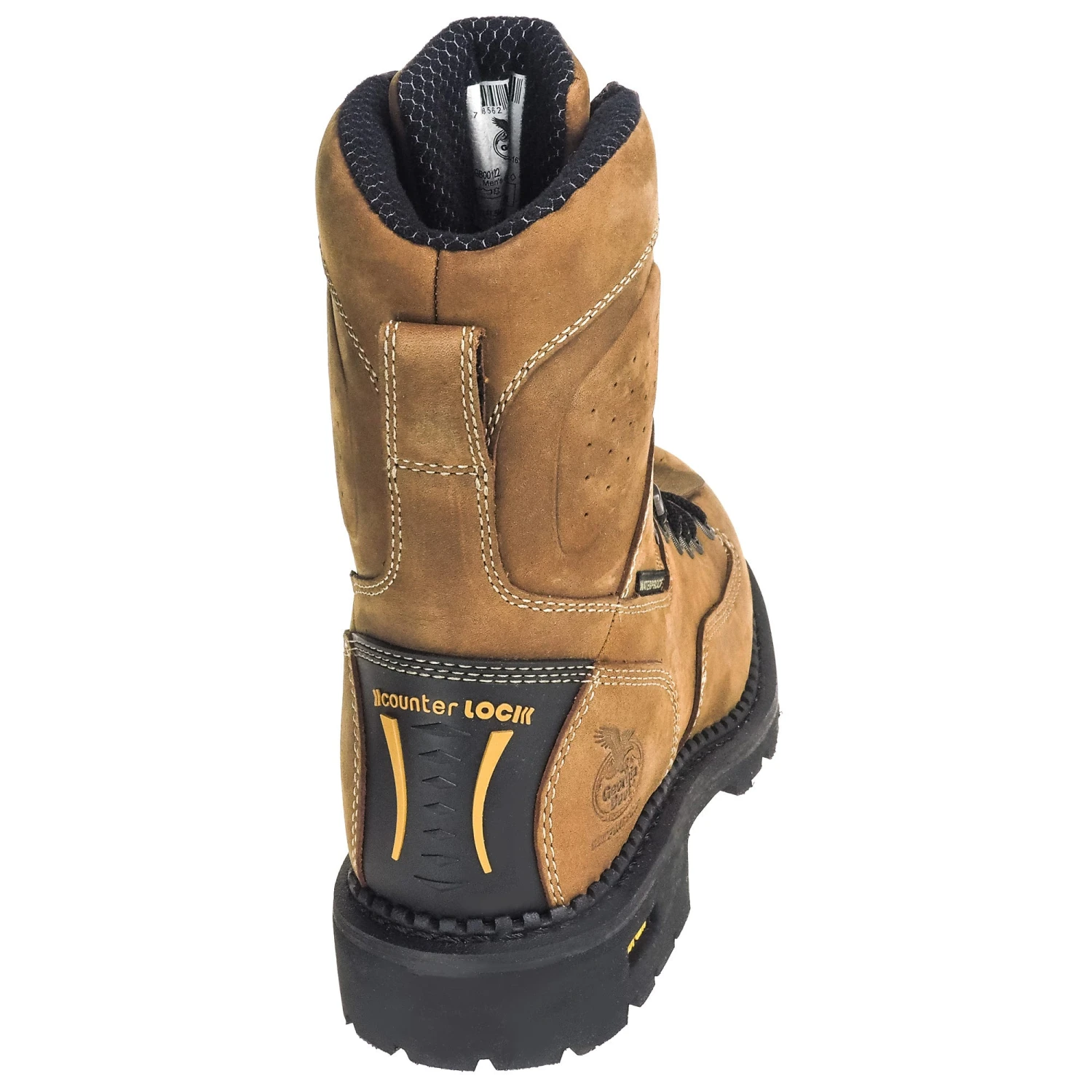 Georgia Boots: Men's Waterproof GB00122 Brown Slip-Resistant Comfort Core Logger Work Boots 9 Georgia Boots: Men's Waterproof GB00122 Brown Slip-Resistant Comfort Core Logger Work Boots - Image 7