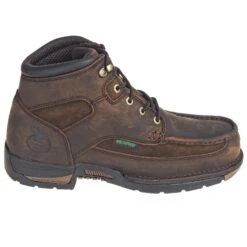 Georgia Boots: Waterproof Steel Toe G7603 Men's Brown Athens EH 6-Inch Moc-Toe Work Boots -Men's Work Boots Store georgia sg7403 o 01 1