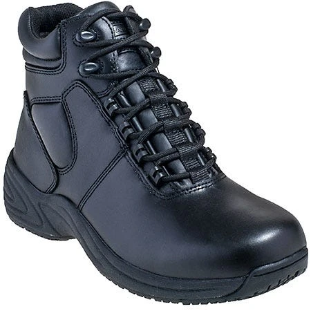 Grabbers Work Shoes: Men's G1240 Black Affixed Black Slip Resistant Work Boot 7 Grabbers Work Shoes: Men's G1240 Black Affixed Black Slip Resistant Work Boot - Image 5