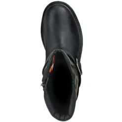 Harley Davidson Boots: Men's Black 95194 Booker Side Zip Boots 15 Harley Davidson Boots: Men's Black 95194 Booker Side Zip Boots -Men's Work Boots Store harley davidson d95194 t 01 1
