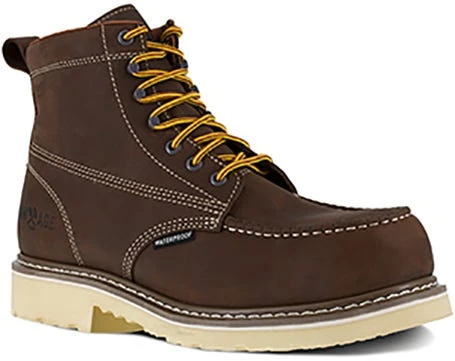 Iron Age Boot: Men's IA5062 Brown 6" Solidifier Composite Toe Waterproof EH Work Boot 3 Iron Age Boot: Men's IA5062 Brown 6" Solidifier Composite Toe Waterproof EH Work Boot