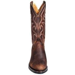 Double H Boots: Men's 3282 Western 12 Inch Pull-On USA-Made Cowboy Boots -Men's Work Boots Store image 43566 1