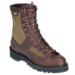 Danner Boots: Men's Brown 63100 USA-Made Insulated Waterproof Sierra Hunting Boots -Men's Work Boots Store image 46136