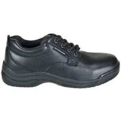 Skidbuster Shoes: Men's Black Non Slip Oxford Work Shoes S5071 -Men's Work Boots Store image 46286