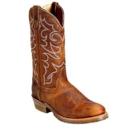 Double H Boots: Men's USA-Made DH1552 Brown Cowboy Boots -Men's Work Boots Store image 49180