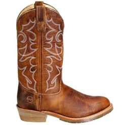 Double H Boots: Men's USA-Made DH1552 Brown Cowboy Boots