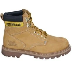 Caterpillar Boots: Men's 70042 Tan 6 Inch Welted Work Boots -Men's Work Boots Store image 50172