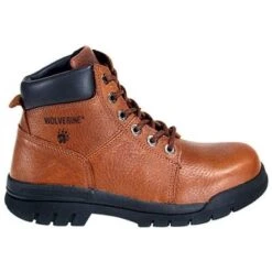 Wolverine Boots: Men's 4713 Steel Toe Slip Resistant Work Boots -Men's Work Boots Store image 50487