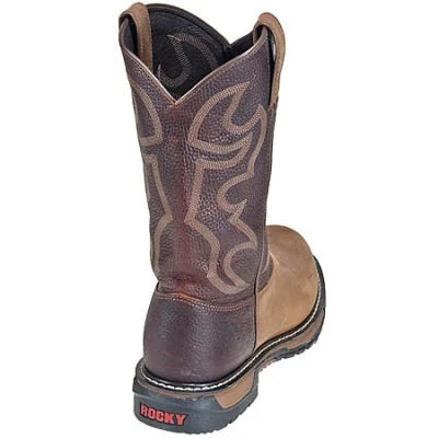 Rocky Boots: Men's Round Toe Slip-Resistant Cowboy Boots 2732 7 Rocky Boots: Men's Round Toe Slip-Resistant Cowboy Boots 2732 - Image 5