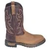 Rocky Boots: Men's Round Toe Slip-Resistant Cowboy Boots 2732 -Men's Work Boots Store image 50656