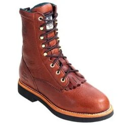 Georgia Boots: Men's Slip-Resistant Lacer Work Boots G7014 -Men's Work Boots Store image 51465