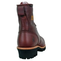 Chippewa Boots: Men's Brown Waterproof EH Steel Toe 73060 Insulated Logger Work Boots -Men's Work Boots Store image 51654