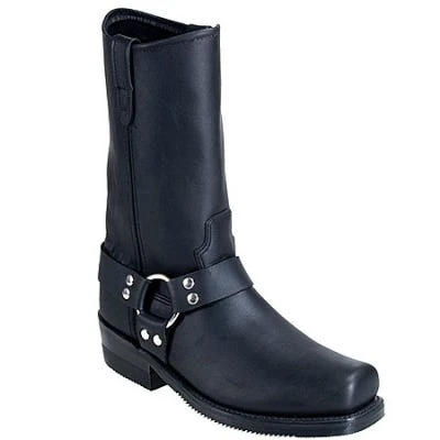 Double H Boots: Men's 4008 Black 10-Inch USA-Made Harness Work Boots 9 Double H Boots: Men's 4008 Black 10-Inch USA-Made Harness Work Boots - Image 7