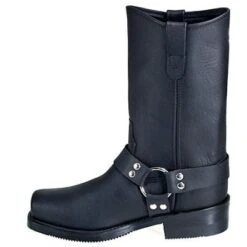 Double H Boots: Men's 4008 Black 10-Inch USA-Made Harness Work Boots 11 Double H Boots: Men's 4008 Black 10-Inch USA-Made Harness Work Boots -Men's Work Boots Store image 52551