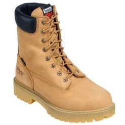 Timberland PRO Boots: Men's Waterproof Insulated 26011 Wheat Nubuck Work Boots -Men's Work Boots Store image 57132