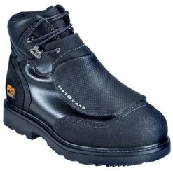Timberland PRO Boots: Men's Black 40000 Met Guard EH Steel Toe Work Boots -Men's Work Boots Store image 57156