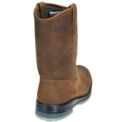 Wolverine Boots: Men's 3367 Insulated Waterproof Brown Wellington Boots -Men's Work Boots Store image 59642