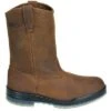 Wolverine Boots: Men's 3367 Insulated Waterproof Brown Wellington Boots -Men's Work Boots Store image 59645