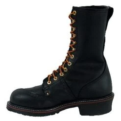 Carolina Boots: Men's 10 Inch Pole Climbing USA Made Work Boots 905 -Men's Work Boots Store image 62850