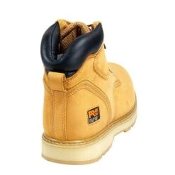 Timberland PRO Boots: Men's Pit Boss 33031 Wheat Nubuck 6" Steel Toe Work Boots -Men's Work Boots Store image 64613