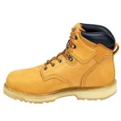 Timberland PRO Boots: Men's Pit Boss 33031 Wheat Nubuck 6" Steel Toe Work Boots -Men's Work Boots Store image 64615