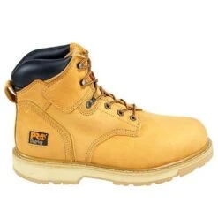 Timberland PRO Boots: Men's Pit Boss 33031 Wheat Nubuck 6" Steel Toe Work Boots -Men's Work Boots Store image 64616