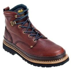 Georgia Boots: Men's Brown G6374 Georgia Giant EH Steel Toe Boots -Men's Work Boots Store image 65765