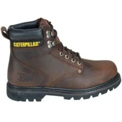 Caterpillar Boots: Men's Brown 6 Inch Climasphere 72593 EH Work Boots -Men's Work Boots Store image 69207