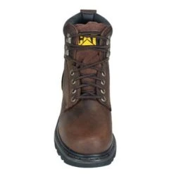 Caterpillar Boots: Men's Brown 6 Inch Climasphere 72593 EH Work Boots -Men's Work Boots Store image 69208