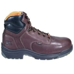 Timberland PRO Boots: Men's TiTAN 26078 Brown Alloy Toe Work Boots -Men's Work Boots Store image 70378