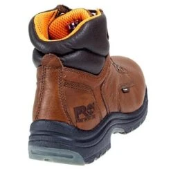 Timberland PRO Boots: Men's Brown 26063 TiTAN Safety Toe EH 6" Work Boots -Men's Work Boots Store image 73518
