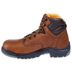 Timberland PRO Boots: Men's Brown 26063 TiTAN Safety Toe EH 6" Work Boots -Men's Work Boots Store image 73520