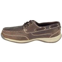 Rockport Works Shoes: Men's Steel Toe EH Leather Boat Shoes RK6736 -Men's Work Boots Store image 75094