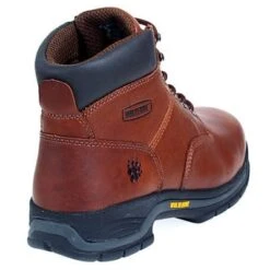 Wolverine Boots: Men's Brown 4906 Harrison Soft Toe Lace Up Work Boots -Men's Work Boots Store image 76673