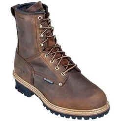 Carolina Boots: Men's Waterproof Insulated CA7821 Met Guard Logger Boots -Men's Work Boots Store image 77277