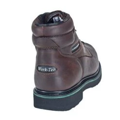 Florsheim FE665 Men's 6 Inch Brown Leather Steel-Toe EH Boot -Men's Work Boots Store image 80324