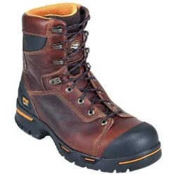 Timberland PRO Boots: Men's Endurance PR 52561 Brown 8" Steel Toe Work Boots -Men's Work Boots Store image 81227