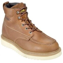 Wolverine Boots: Men's 8289 Steel Toe Wedge Sole Moc Toe Boots 15 Wolverine Boots: Men's 8289 Steel Toe Wedge Sole Moc Toe Boots -Men's Work Boots Store image 81633
