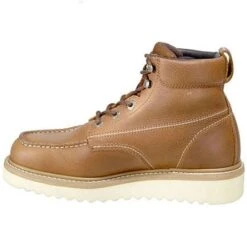 Wolverine Boots: Men's 8289 Steel Toe Wedge Sole Moc Toe Boots 11 Wolverine Boots: Men's 8289 Steel Toe Wedge Sole Moc Toe Boots -Men's Work Boots Store image 81637