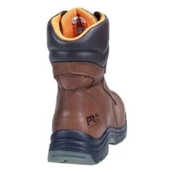 Timberland PRO Boots: Men's TiTAN 47019 Brown Waterproof Alloy Toe EH Boots -Men's Work Boots Store image 82695