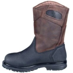Timberland PRO Boots: Men's 53522 PowerWelt EH Steel Toe Wellington Boots -Men's Work Boots Store image 83658